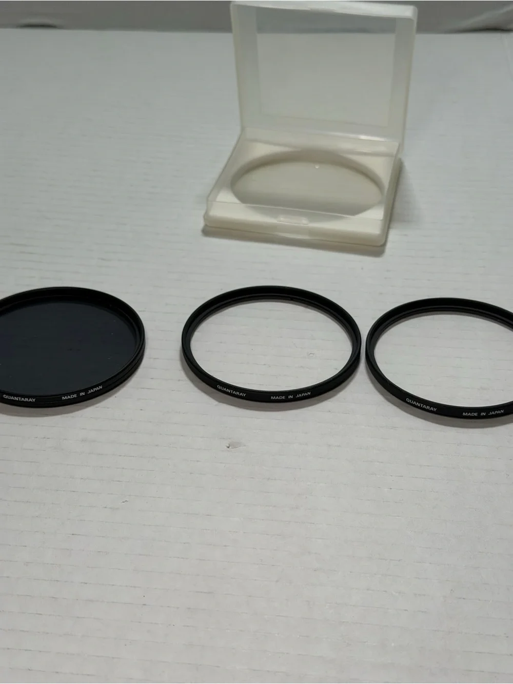 Quantaray Digital UV 72mm,Digital Circular P.L.D 72 mm Lot Of 3 Filter